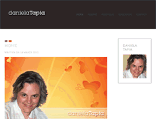 Tablet Screenshot of danielatapia.com